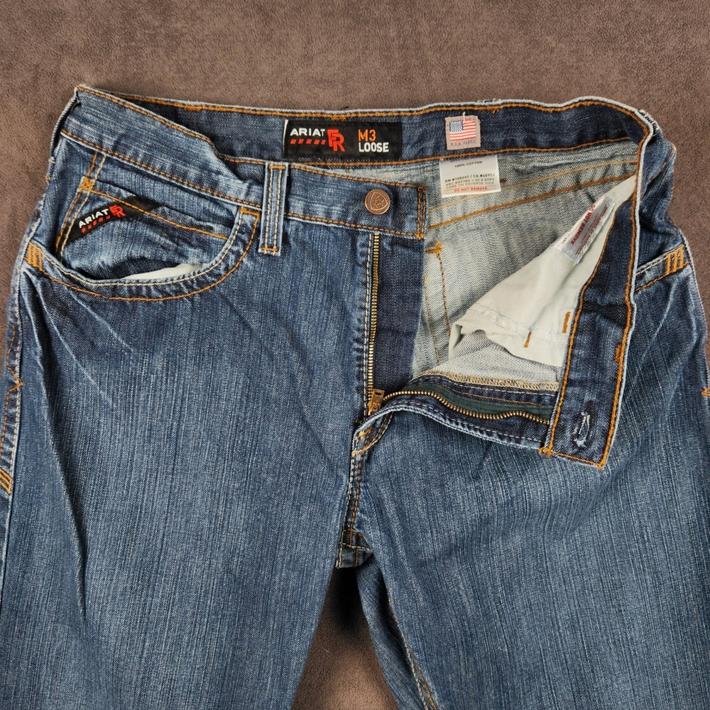 Ariat FR M3 Loose Basic Stackable Straight Leg Je… - image 3